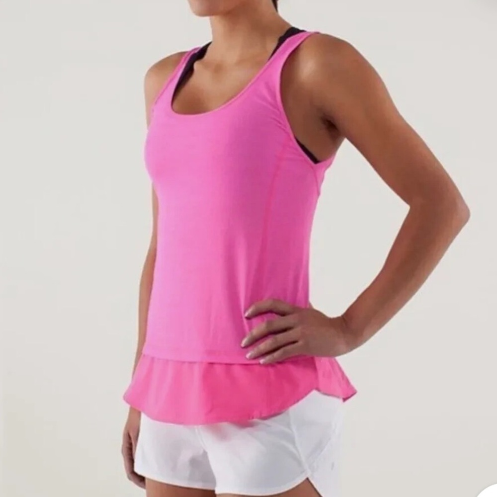 Lululemon Raspberry Glo Sleeveless Women's Top‎ - Picture 3 of 3
